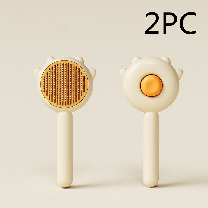 Pupzest Cat & Dog Hair Removal Grooming Brush