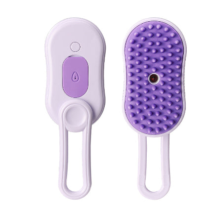 Pupzest Electric Steam Spray Pet Grooming Brush